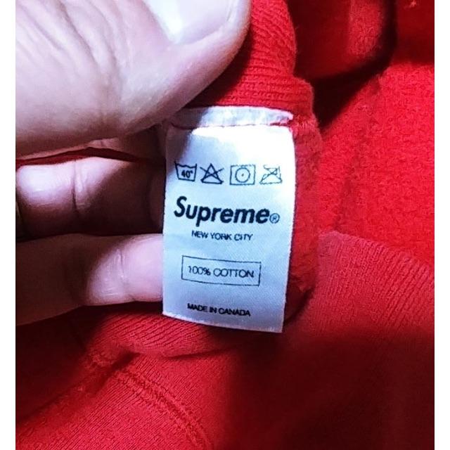 Supreme(シュプリーム)のsupreme small box crewneck 赤 S スウェット 正規品 メンズのトップス(スウェット)の商品写真