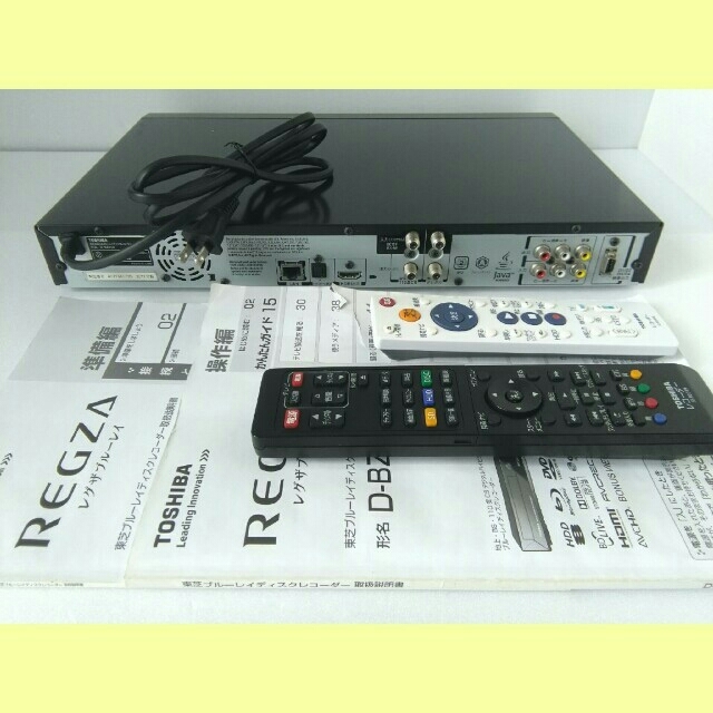 東芝 ブルーレイレコーダー REGZA【D-BZ510】◇2番組同時録画可能 東芝 ブルーレイレコーダー REGZA【D-BZ510】◇2番組同時録画可能
