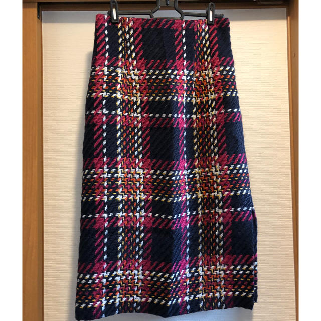 Mila Owen(ミラオーウェン)のチェックタイトスカート レディースのスカート(ロングスカート)の商品写真