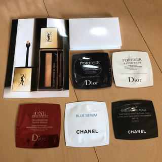 シャネル(CHANEL)のCHANEL Dior YSL 試供品(サンプル/トライアルキット)