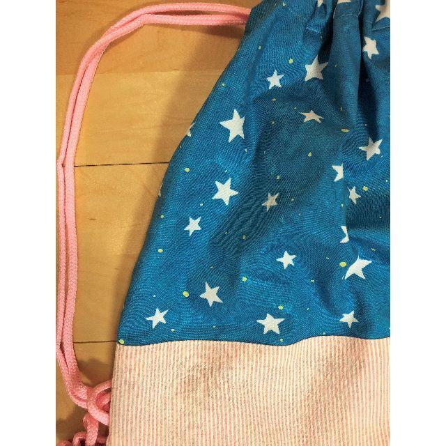 星　スター　体操服袋　お着替え袋　色違い　オーダー品 ハンドメイドのキッズ/ベビー(外出用品)の商品写真
