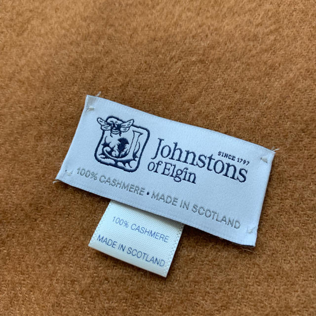 Johnstons(ジョンストンズ)の最終お値下げ◆ジョンストンズ カシミア100% 大判ストール  レディースのファッション小物(ストール/パシュミナ)の商品写真