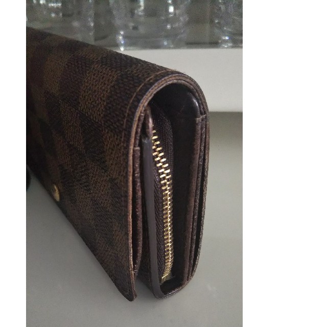LOUIS VUITTON(ルイヴィトン)のはな様専用✨美品‼️  L字ファスナー  二つ折り財布 ダミエ財布 レディースのファッション小物(財布)の商品写真