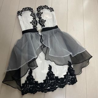 デイジーストア(dazzy store)のSayaさま専用★dazzy★キャバ　ワンピ★M ビジュー　チュール(ミニドレス)