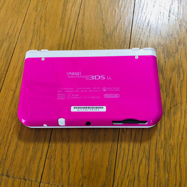 任天堂3DS LL  本体　ピンク　ケース付き携帯用ゲーム機本体