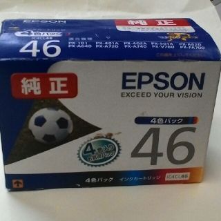 エプソン(EPSON)のEPSON 純正インクカートリッジ (4色セット) IC4CL46　期限切れ　(PC周辺機器)