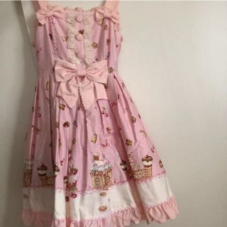 アンジェリックプリティー(Angelic Pretty)のアンプリお菓子の国シリーズセット(ひざ丈ワンピース)