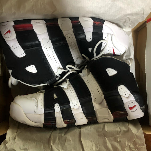 AIR MORE UP TEMPO ゼブラ