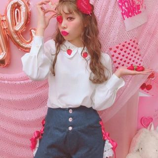 スワンキス(Swankiss)のスワンキス♥strawberry B/L(シャツ/ブラウス(長袖/七分))