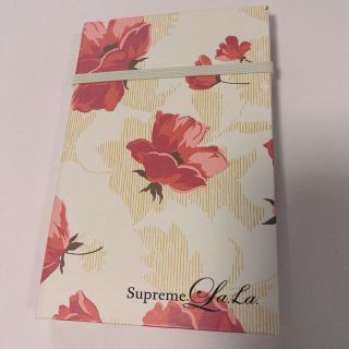 シュープリームララ(Supreme.La.La.)のノート　メモ帳　新品未使用(ノート/メモ帳/ふせん)