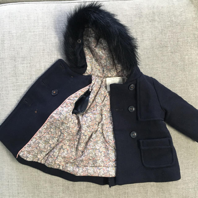 ZARA KIDS(ザラキッズ)のzara baby コート キッズ/ベビー/マタニティのベビー服(~85cm)(ジャケット/コート)の商品写真