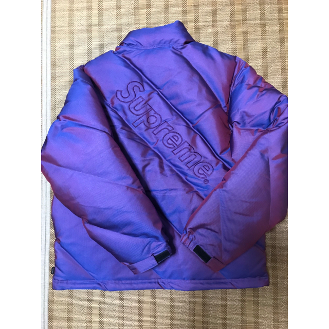 Supreme Iridescent Puffy Jacket  Msize