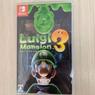 新品未開封　ルイージマンション3  switch スイッチ　ゲームソフト(家庭用ゲームソフト)