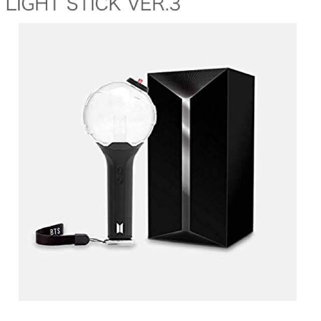 防弾少年団(BTS)(ボウダンショウネンダン)のBTS LIGHT STICK KEYRING VER.3 アミボム エンタメ/ホビーのCD(K-POP/アジア)の商品写真