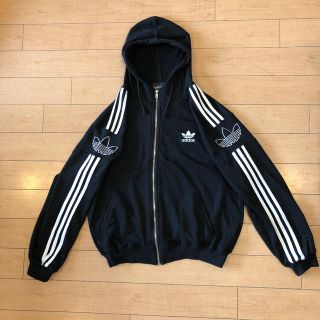 adidas - 超希少 90s ビンテージ アディダス デカロゴ スウェット