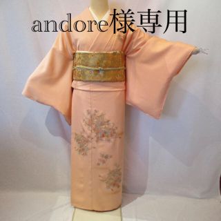 1723高身長刺繍訪問着袷単品(着物)