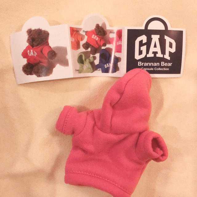 GAP(ギャップ)のGAP 店舗限定　ガチャ　bear エンタメ/ホビーのおもちゃ/ぬいぐるみ(キャラクターグッズ)の商品写真