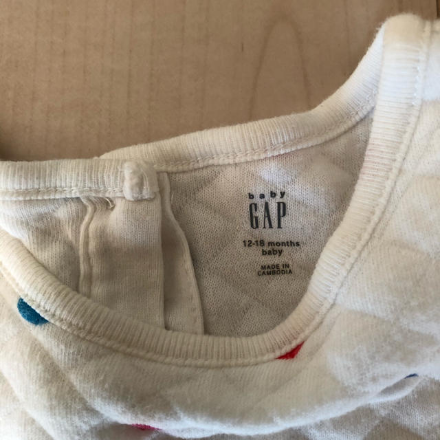 babyGAP(ベビーギャップ)のgap babyワンピース キッズ/ベビー/マタニティのベビー服(~85cm)(ワンピース)の商品写真