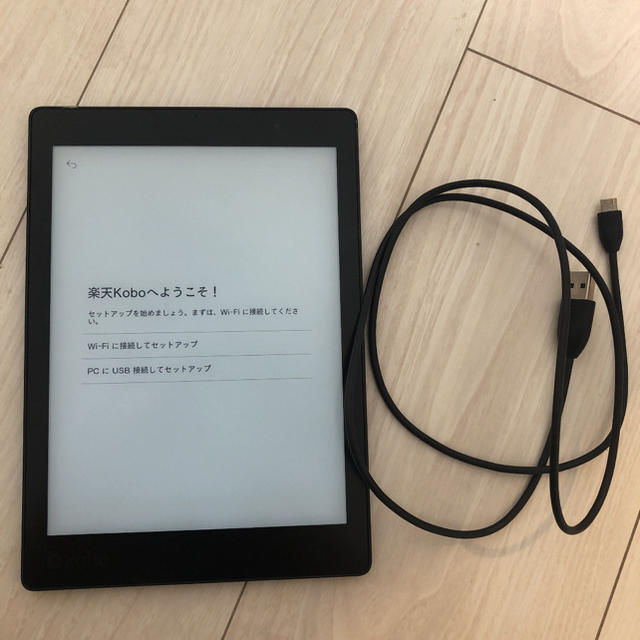 Rakuten(ラクテン)のkobo aura h2o edition 2 スマホ/家電/カメラのPC/タブレット(電子ブックリーダー)の商品写真