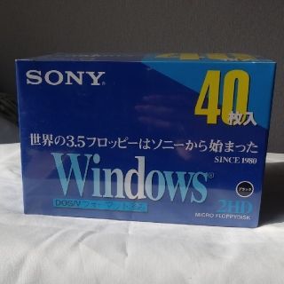 ソニー(SONY)のSONY　3.5型　フロッピーディスク　40枚入り(PC周辺機器)