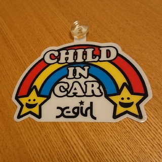 エックスガールステージス(X-girl Stages)のエックスガール CHILD IN CAR (吸盤)(その他)