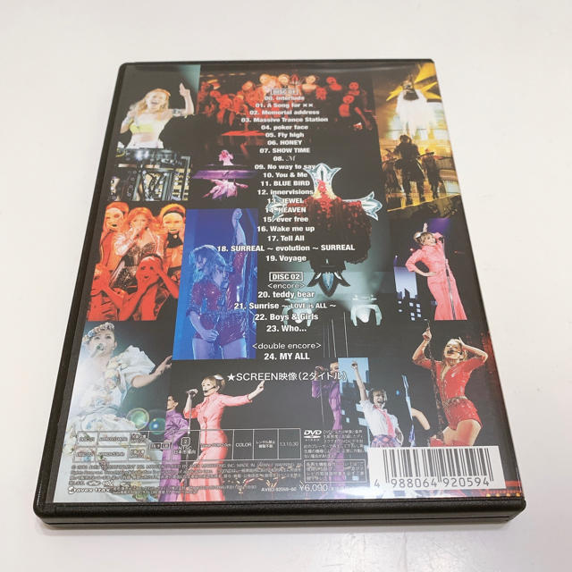 浜崎あゆみ 15thAnniversary TOUR～A BEST LIVE～ エンタメ/ホビーのDVD/ブルーレイ(ミュージック)の商品写真