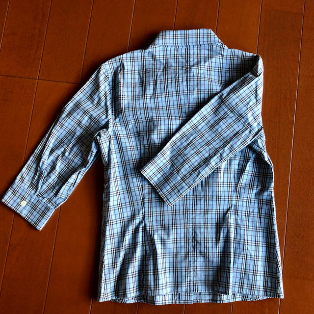 BURBERRY BLUE LABEL(バーバリーブルーレーベル)の美品✰バーバリーブルーレーベル七分袖シャツ レディースのトップス(シャツ/ブラウス(長袖/七分))の商品写真