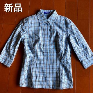 バーバリーブルーレーベル(BURBERRY BLUE LABEL)の美品✰バーバリーブルーレーベル七分袖シャツ(シャツ/ブラウス(長袖/七分))