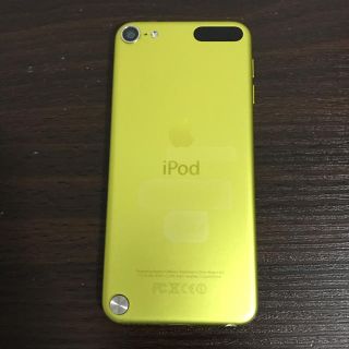 アイポッドタッチ(iPod touch)のipod touch 第五世代　32gb yellow(ポータブルプレーヤー)