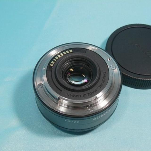 Canon(キヤノン)のCanon EF-M 22mm F2 STM ◆美品です！◆送料込み スマホ/家電/カメラのカメラ(レンズ(単焦点))の商品写真