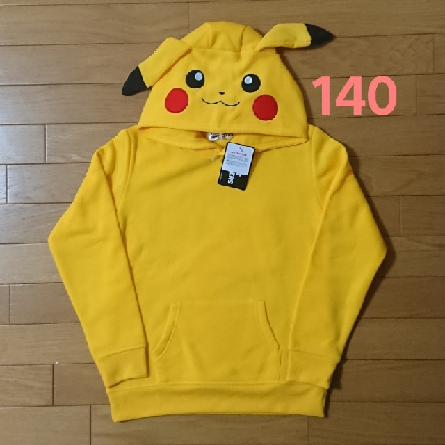 ポケモン 新品 140cm ポケモン ピカチュウ なりきり パーカー トップスの通販 By ニャン太郎 S Shop ポケモンならラクマ