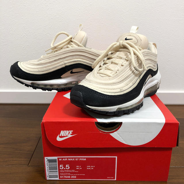 靴/シューズNIKE W AIR MAX97 PRM★22.5cm