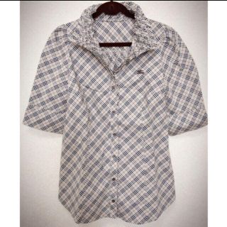 バーバリーブルーレーベル(BURBERRY BLUE LABEL)の【美品】BURBERRYブルーレーベル シャツ(シャツ/ブラウス(長袖/七分))