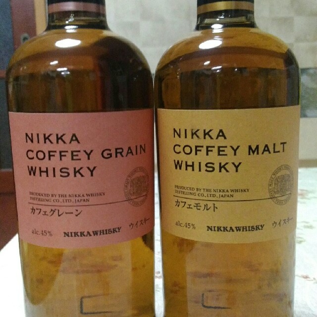 酒終売ニッカカフェモルト・カフェグレーンセット♪