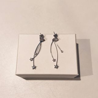 ジュエリーツツミ(JEWELRY TSUTSUMI)のK14WG ジルコンピアス(ピアス)