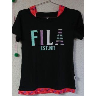 フィラ(FILA)のカク様専用  新品　タグ付　フィラ　レディーステニスウェア　ブラック　M(ウェア)