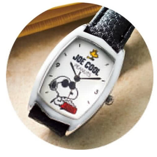 SNOOPY(スヌーピー)のスヌーピー 腕時計 steaey12月号増刊 付録 レディースのファッション小物(腕時計)の商品写真