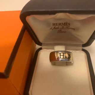 エルメス(Hermes)のHERMES  エルメス　指輪　18kコンビ(リング(指輪))