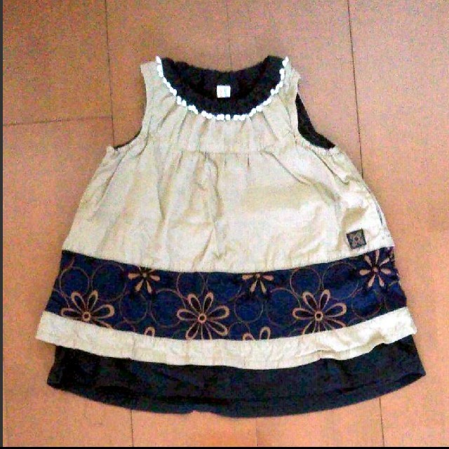 Zuppa di Zucca(ズッパディズッカ)のzuppa di zucca ジャンバースカート90cm キッズ/ベビー/マタニティのキッズ服女の子用(90cm~)(ワンピース)の商品写真