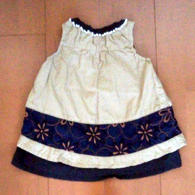 Zuppa di Zucca(ズッパディズッカ)のzuppa di zucca ジャンバースカート90cm キッズ/ベビー/マタニティのキッズ服女の子用(90cm~)(ワンピース)の商品写真