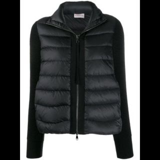 モンクレール(MONCLER)の☆専用お取り置き☆モンクレール MONCLER ダウンニット黒 XS(ダウンジャケット)