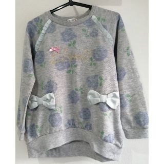 エニィファム(anyFAM)の【120】any FAM 長袖　カットソー　薄手スウェット　トレーナー(Tシャツ/カットソー)