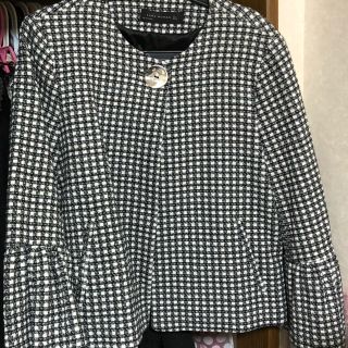 ザラ(ZARA)のジャケット（ZARA)(ノーカラージャケット)