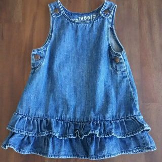 ベビーギャップ(babyGAP)の【購入予約済み】ｼﾞｬﾝﾊﾞｰｽｶｰﾄ(ワンピース)