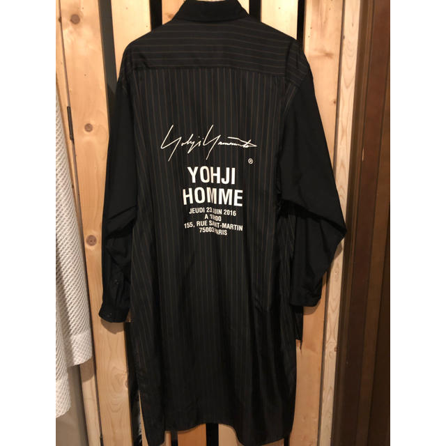 yohji yamamoto スタッフシャツ スタッフコートシャツ