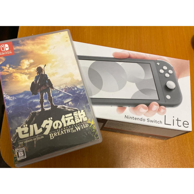 ニンテンドースイッチライト ゼルダの伝説botwセット携帯用ゲーム機本体