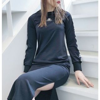 カッパ(Kappa)のkappa charm's トレーニング ワンピース コラボ(ロングワンピース/マキシワンピース)