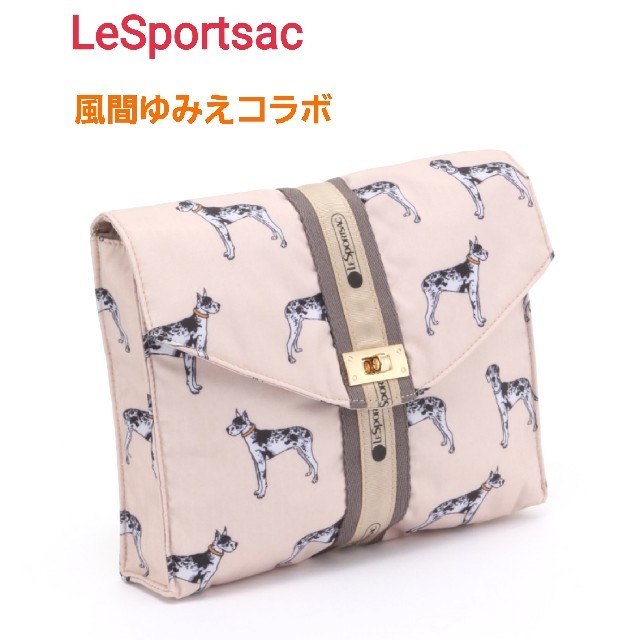 LeSportsac(レスポートサック)のLeSportsac×風間ゆみえ【新品】ポシェットレットル ポーチ・クラッチ レディースのファッション小物(ポーチ)の商品写真