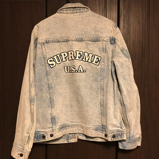 16S/S Supreme denim trucker jacket  arc