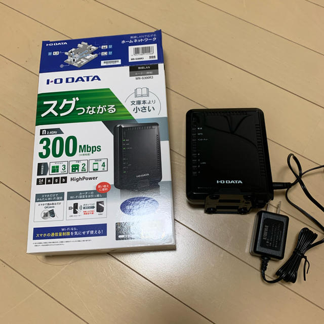 IODATA(アイオーデータ)のIO DATA  ルーター スマホ/家電/カメラのPC/タブレット(ディスプレイ)の商品写真